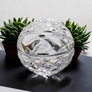 Florida Gators Waterford Crystal 2006 NCAA Basketball Champs Paperweight UF